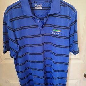 (961) Under Armour Men's Course Three Button Golf Polo Shirt